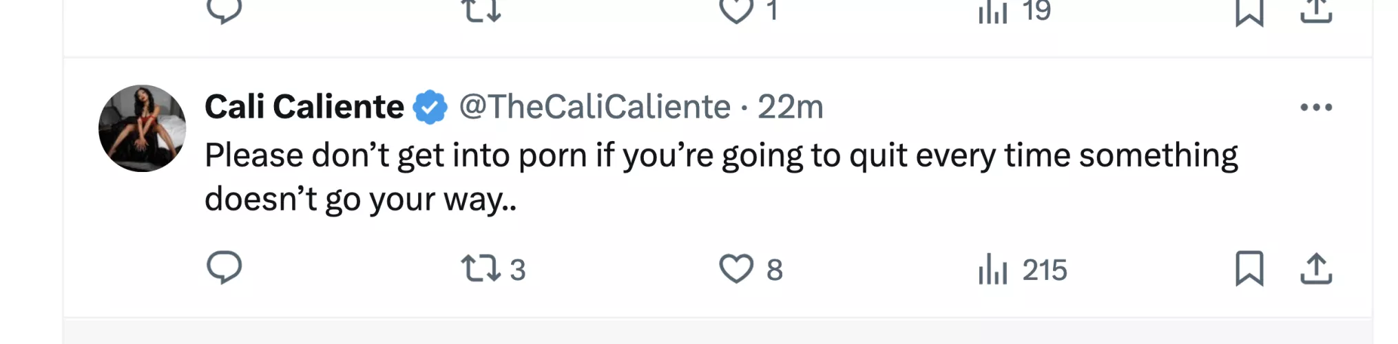 Cali Caliente keeps it real