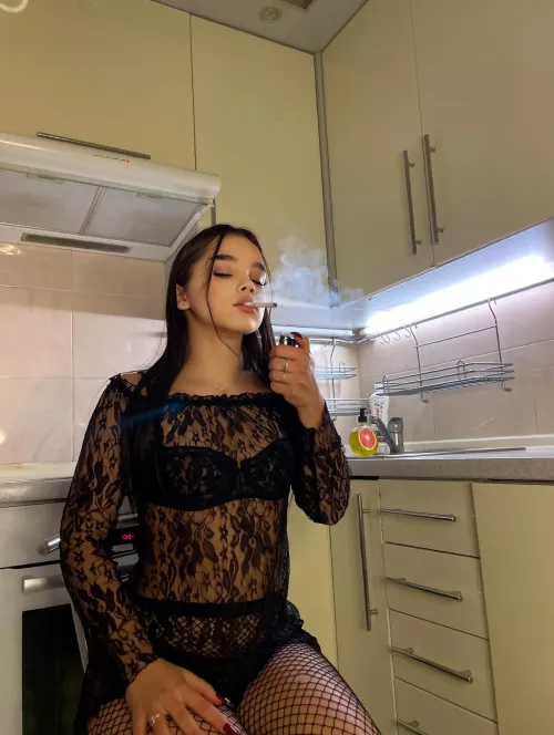 Cigarettes are so soothing
