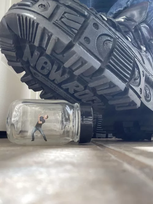 Crushed glass and all