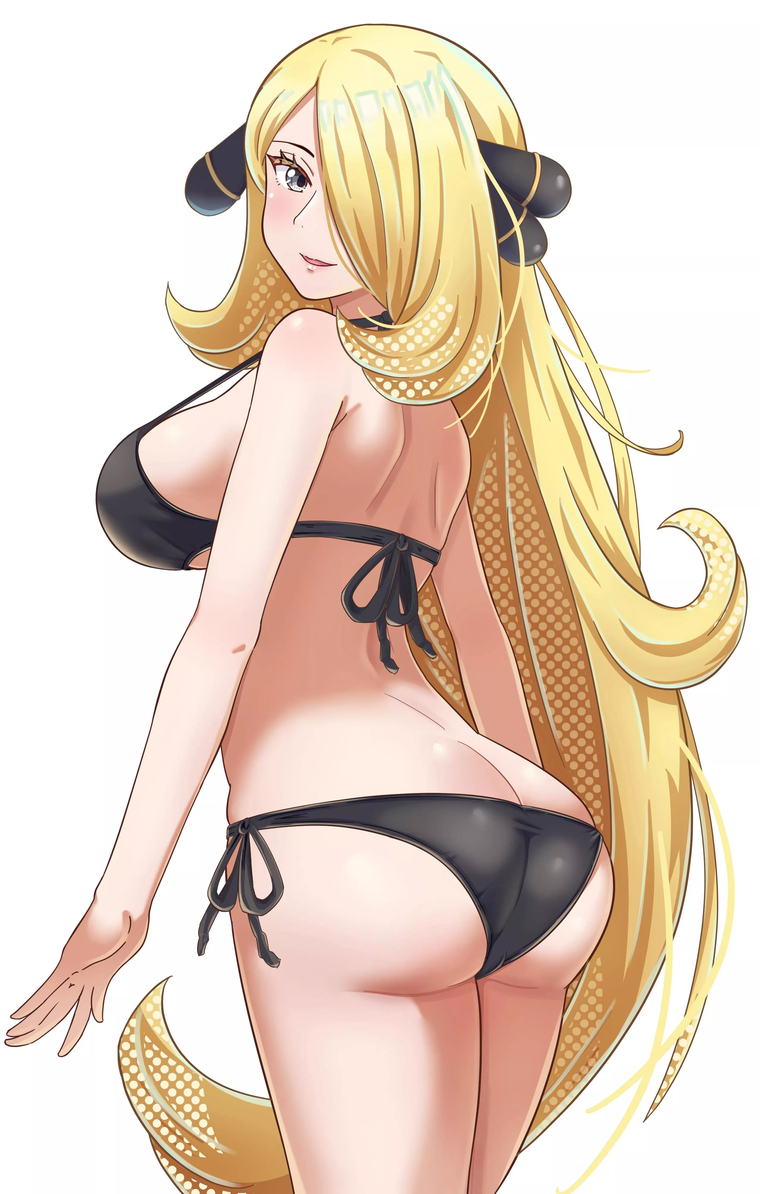Cynthia in a bikini