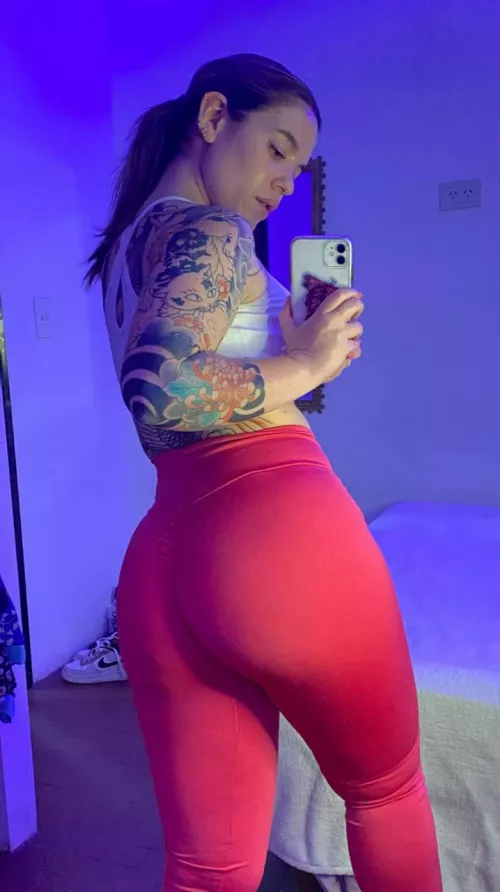 didn't know my hamstrings could look like this