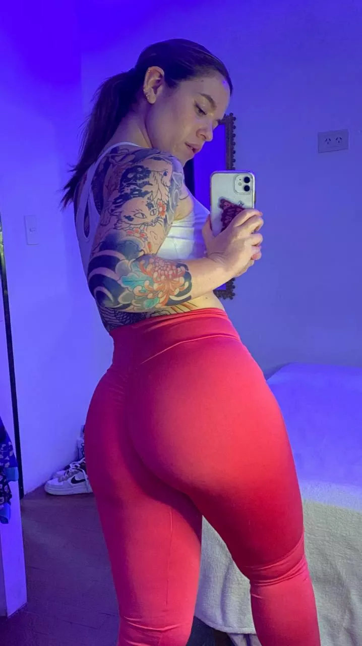 didn't know my hamstrings could look like this