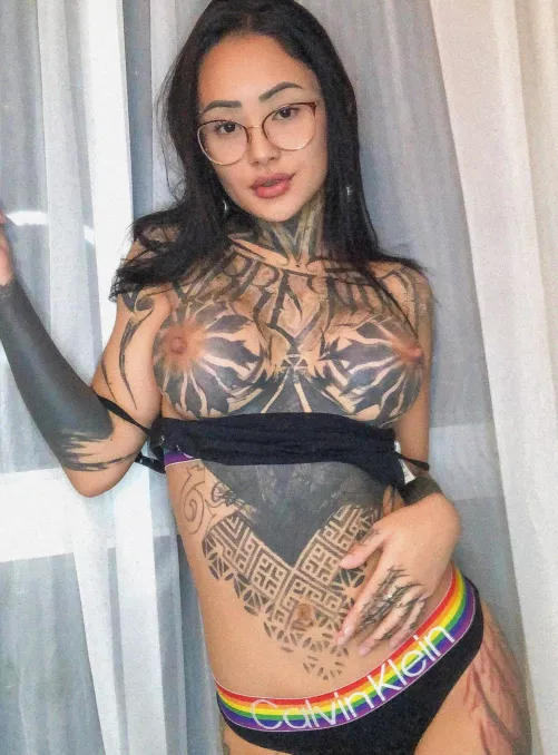 explore my tatts with your cock