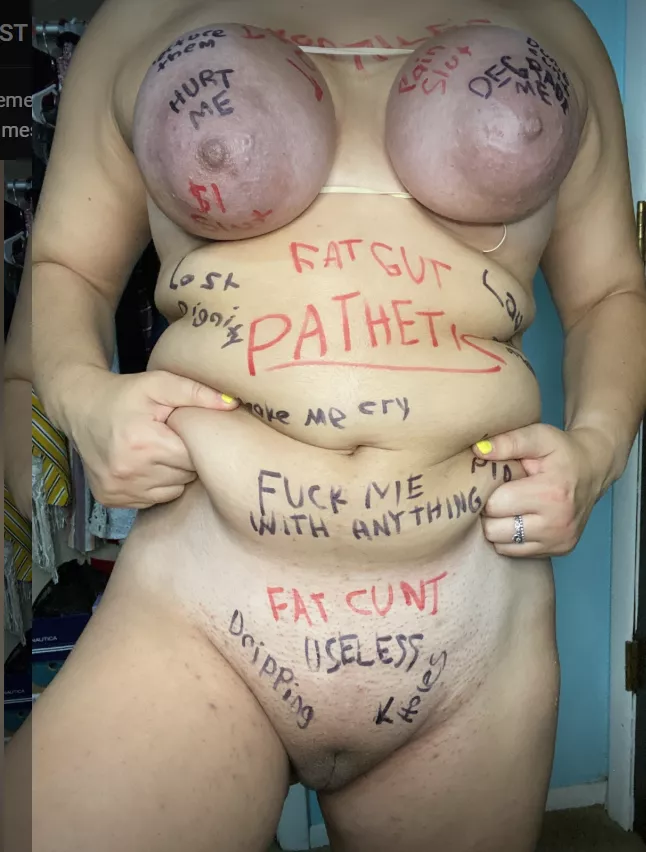 Fat and labeled and tied 🐷