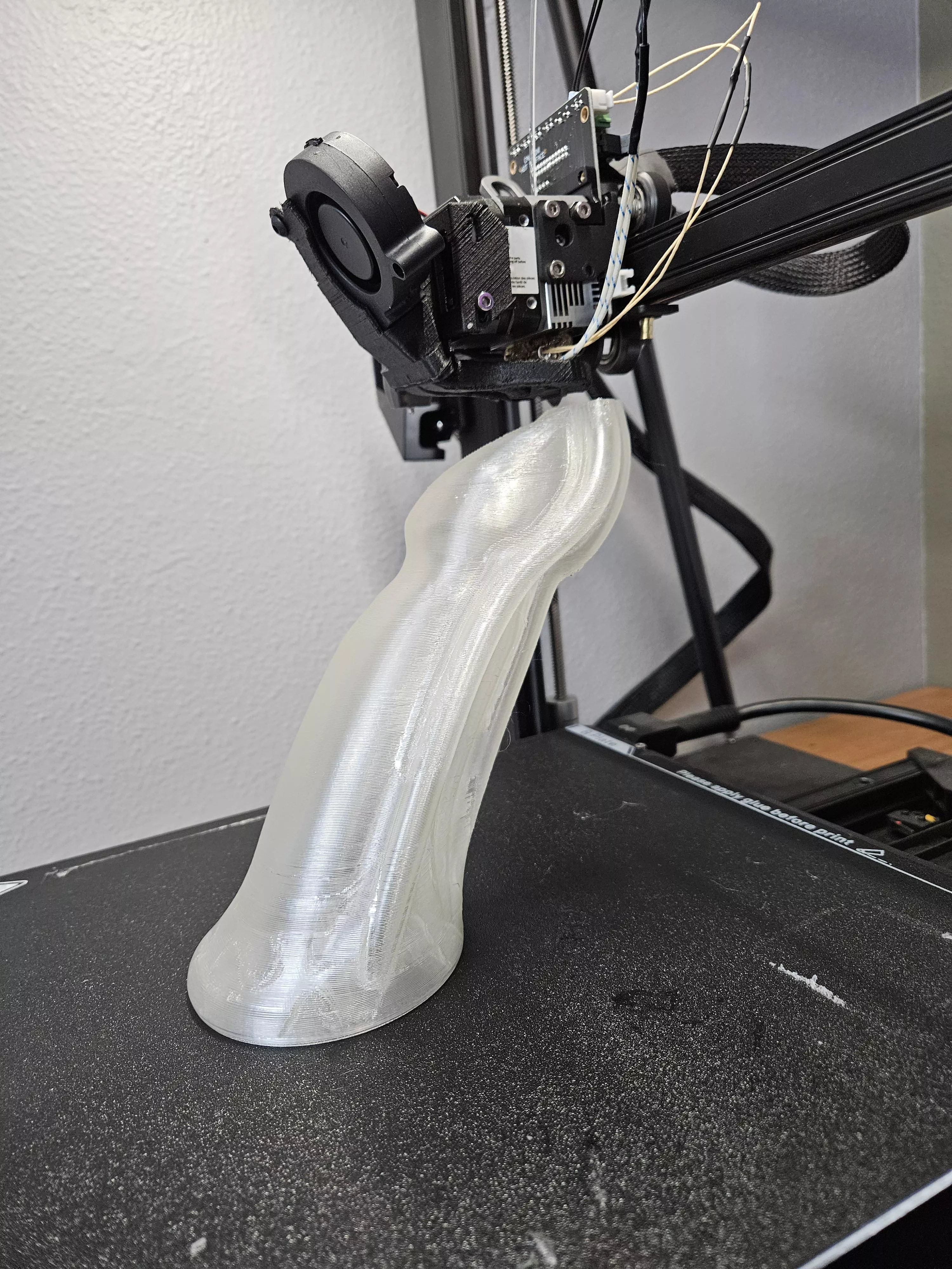 First test if a downward curved pump. Next step vapor smoothing 