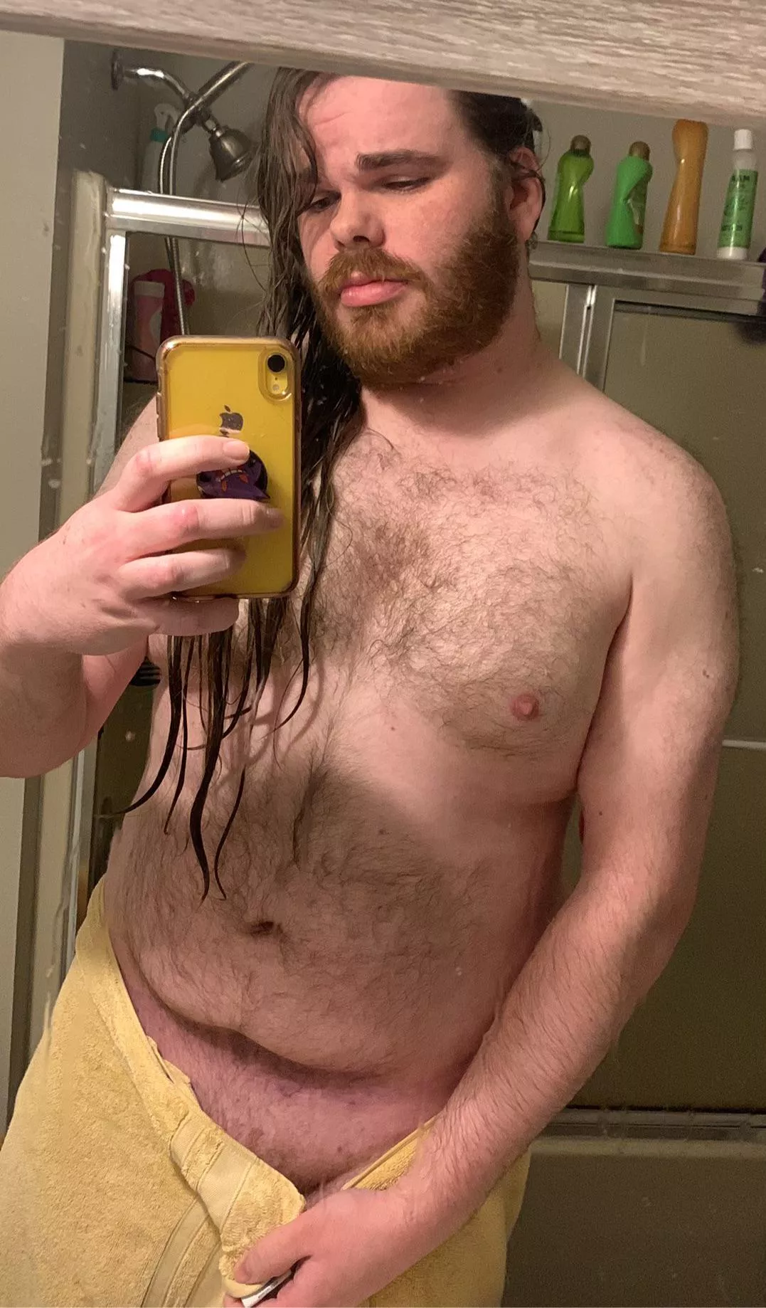 Fresh out of the shower :) 