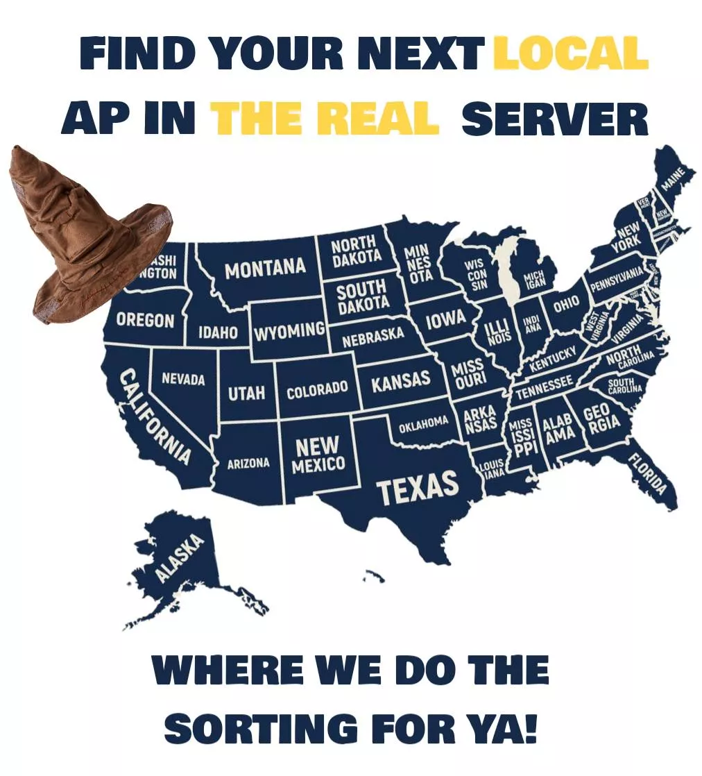 G4W [discord, 25+] LADIES, our sorting hat did the work for you: check out our region-based AP-finding server and meet your local match!