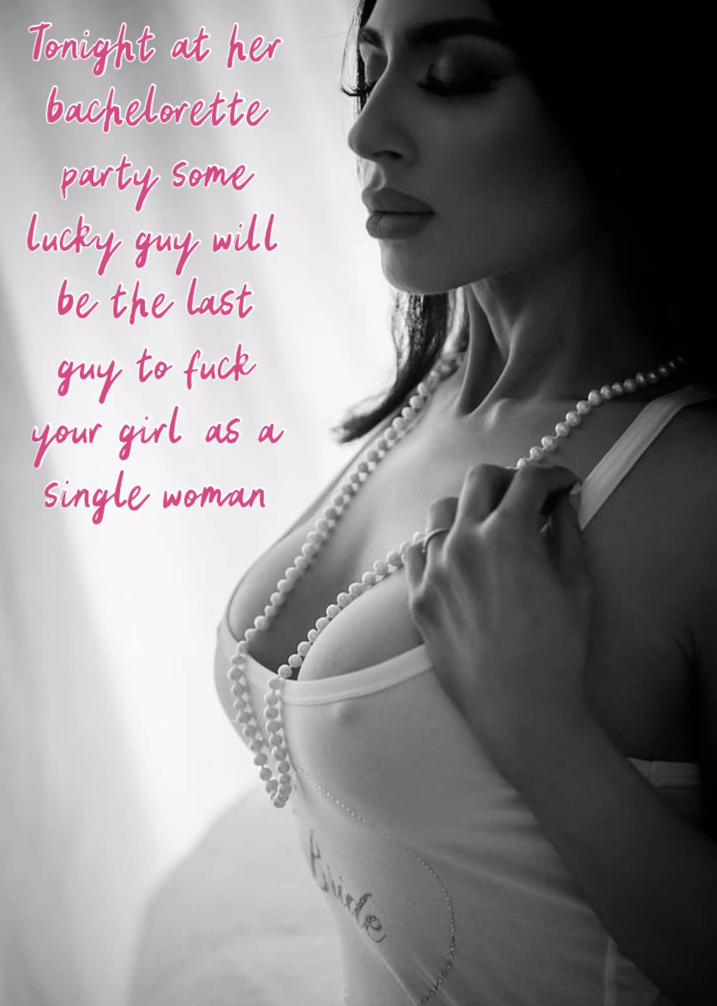 Getting frisky at the bachelorette 