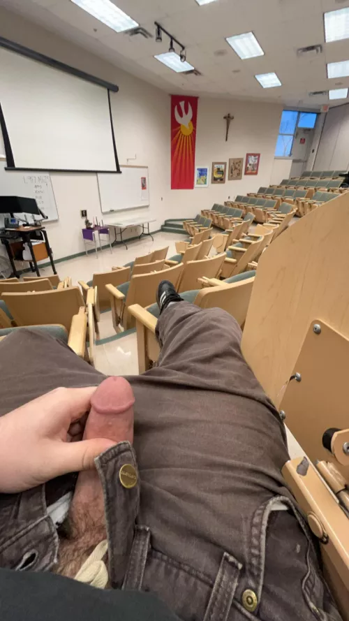 Got horny before class again