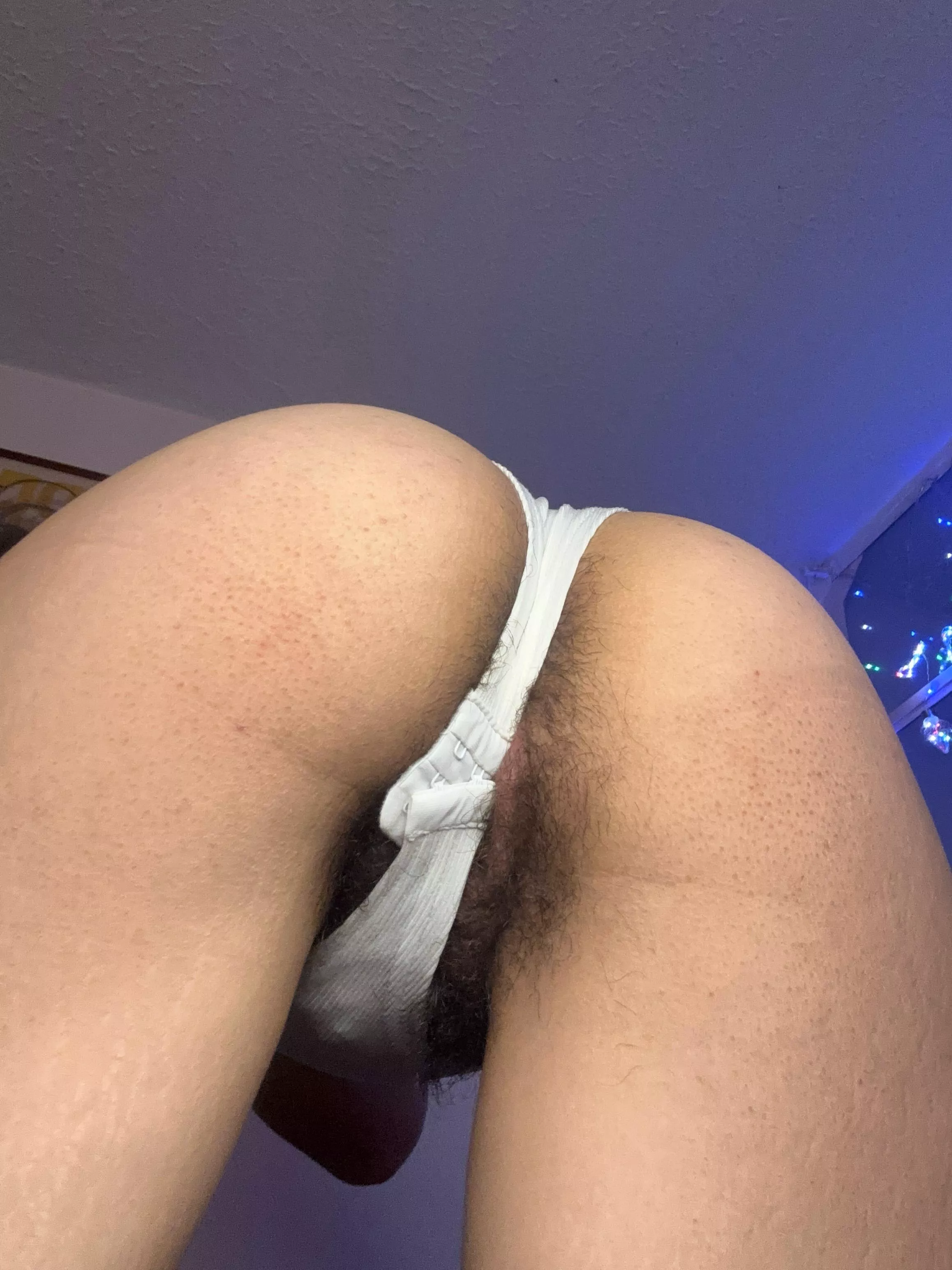 Guys never expect me to have a hairy ass