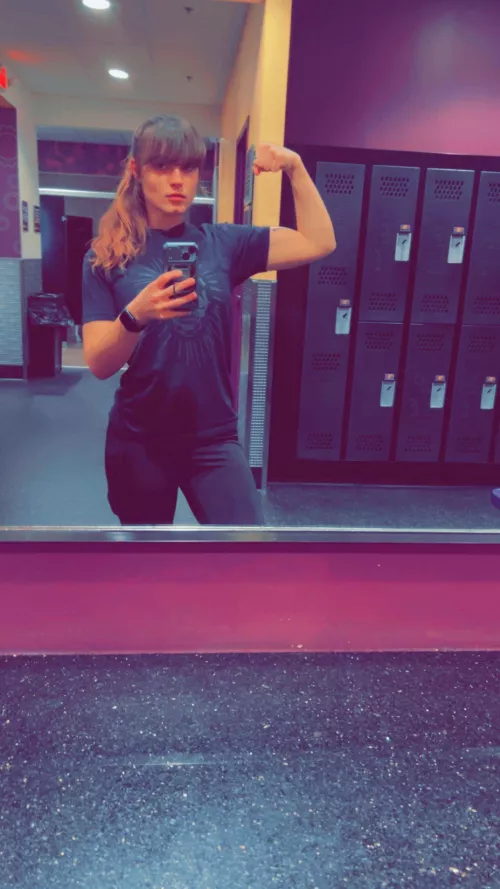 Gym time was much needed