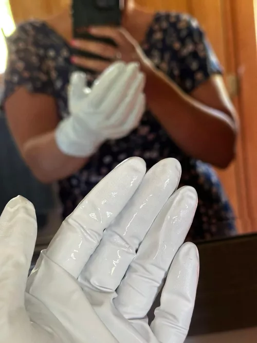 Had to have a taste before work 