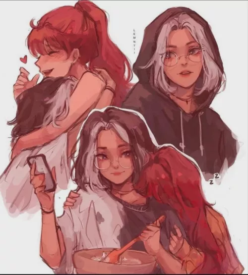 Half sleepy affection (lemntii)