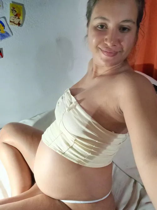 how do i look pregnant? I'm fulfilling fantasies