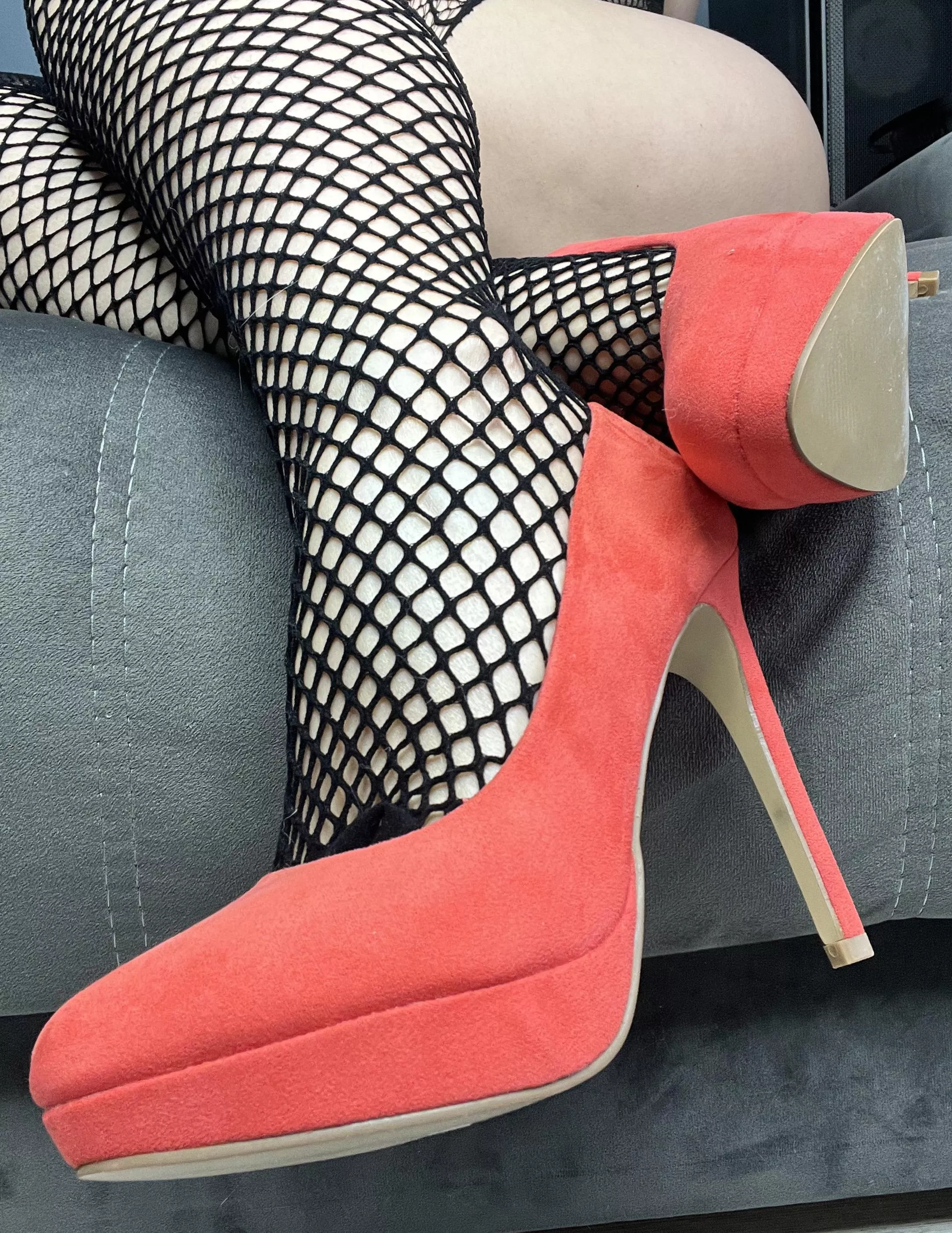 I wont take these heels off even in bed