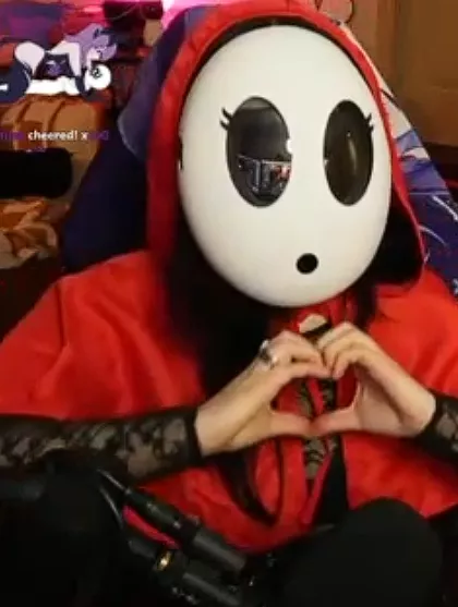 IRL Cotton as Shy Guy!
