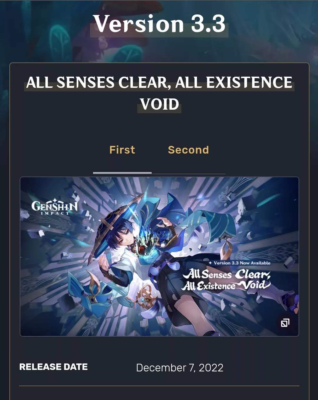 It's been two years since the Wanderer was released!