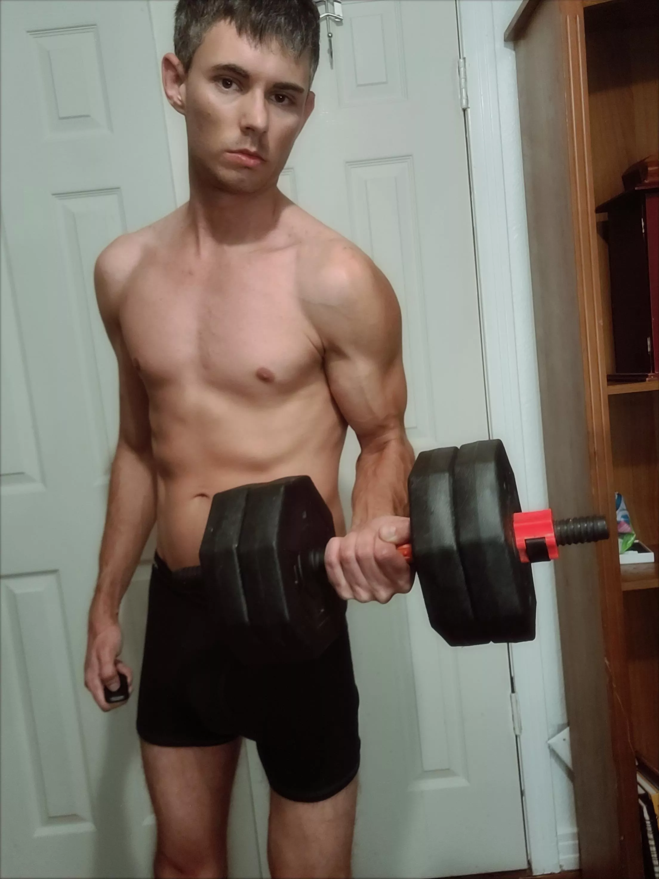 I've been really skinny my whole life, I'm excited to be making some progress!