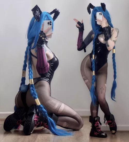 Jinx Bunnygirl by Lunara_Fawn