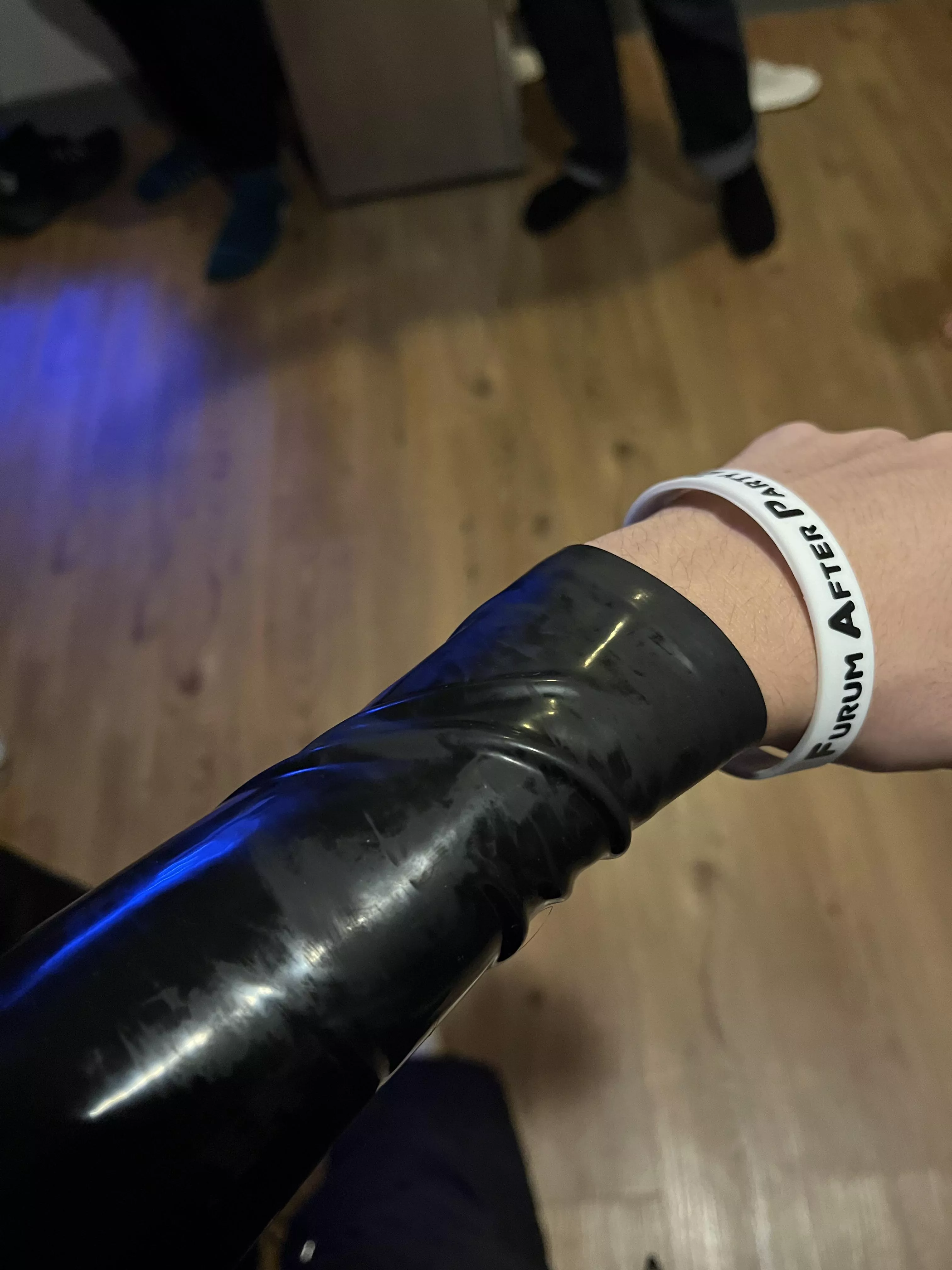 Latex dull after bondage