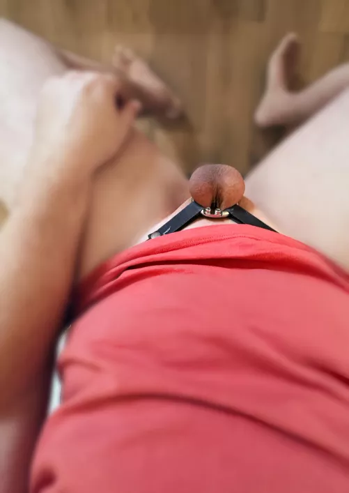 [m27] Locked for 1270 days or nearly 3,5 years. I‘m wearing an inverted cage now. This little thing doesn’t deserve to bee free. What do you think?