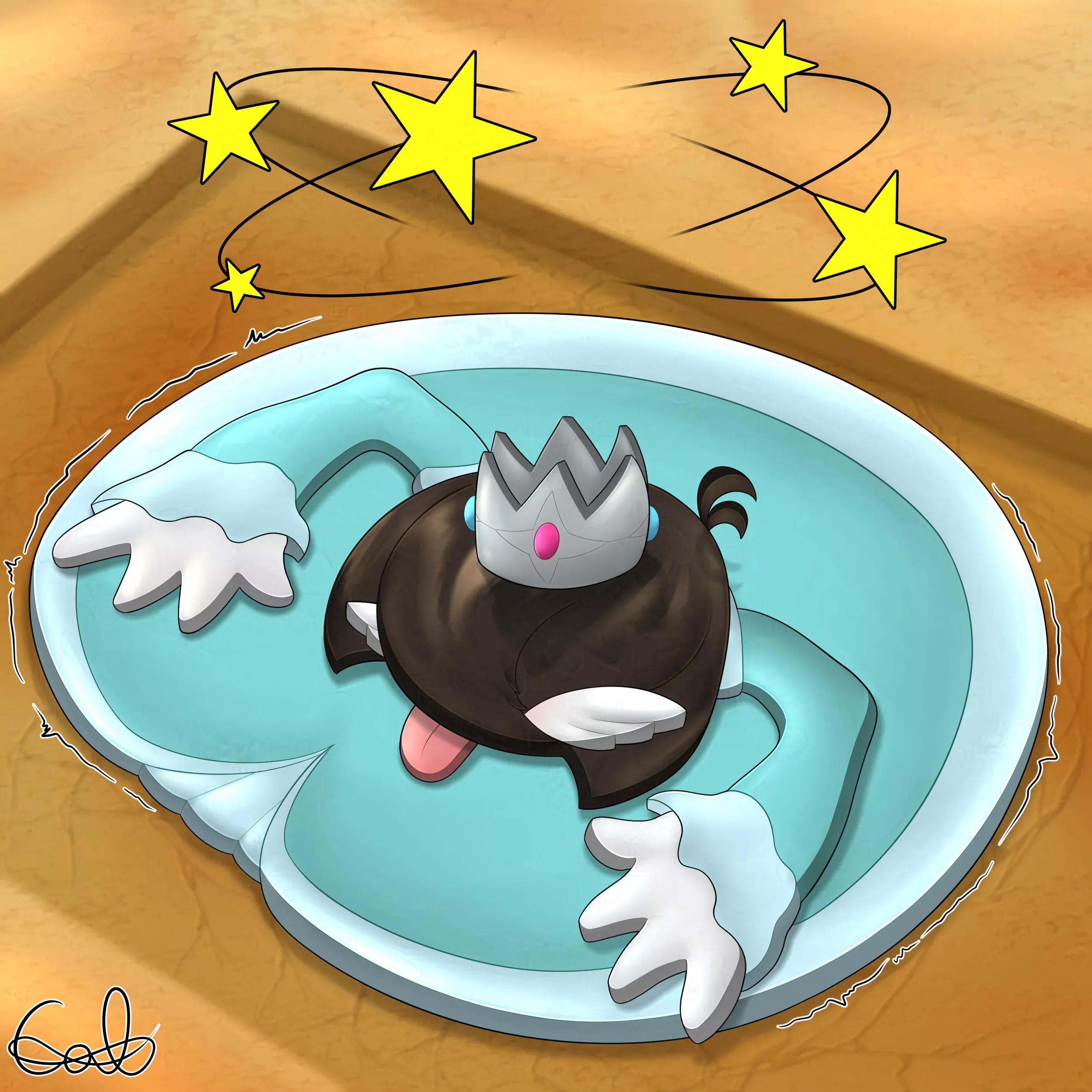 [Malleable] Failed Rosalina Cosplay by WhimsiCalem