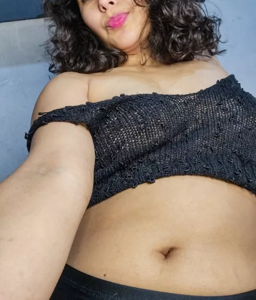 My belly button gets excited when you kiss it softly