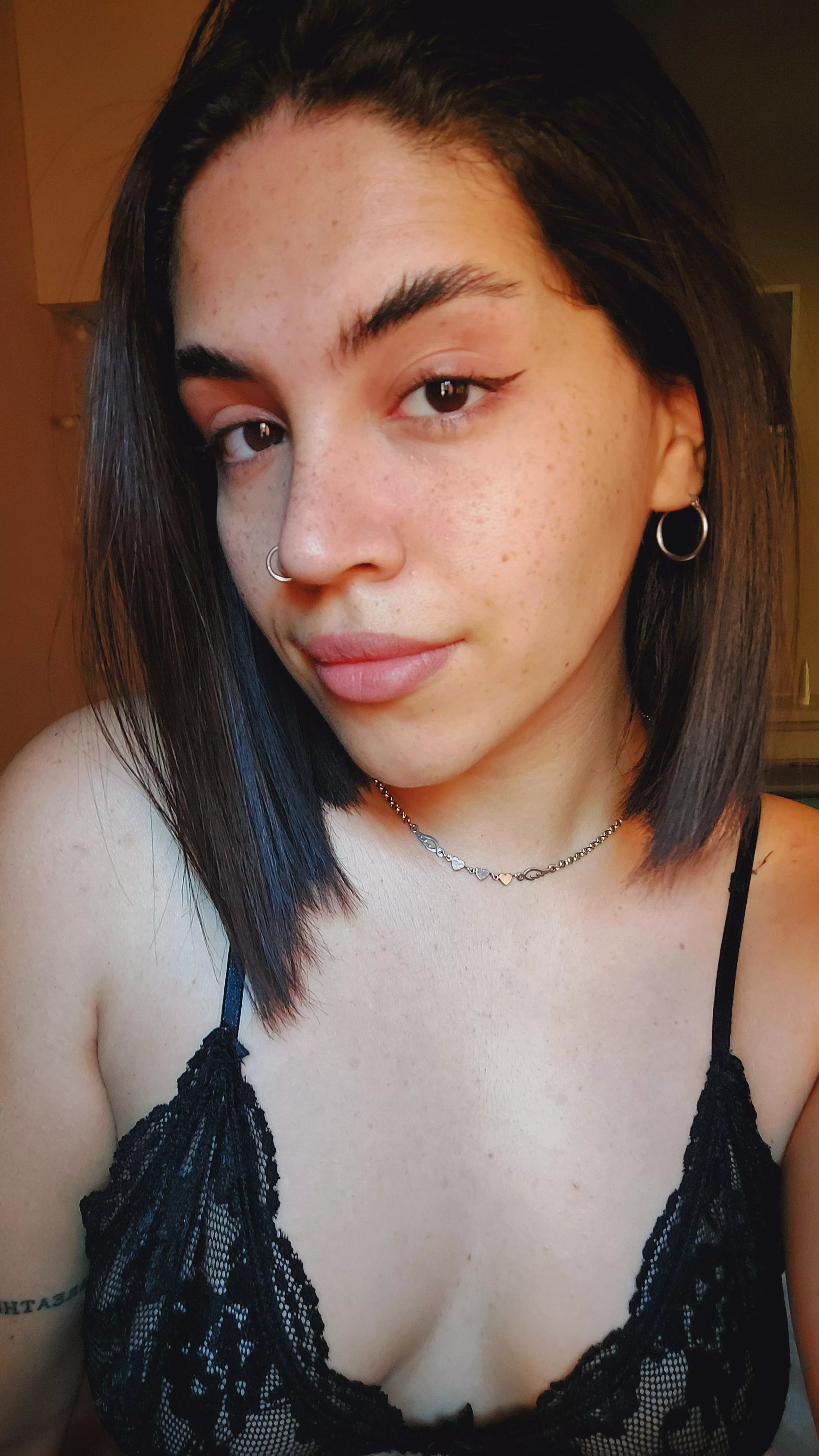 my freckles say hi🥰