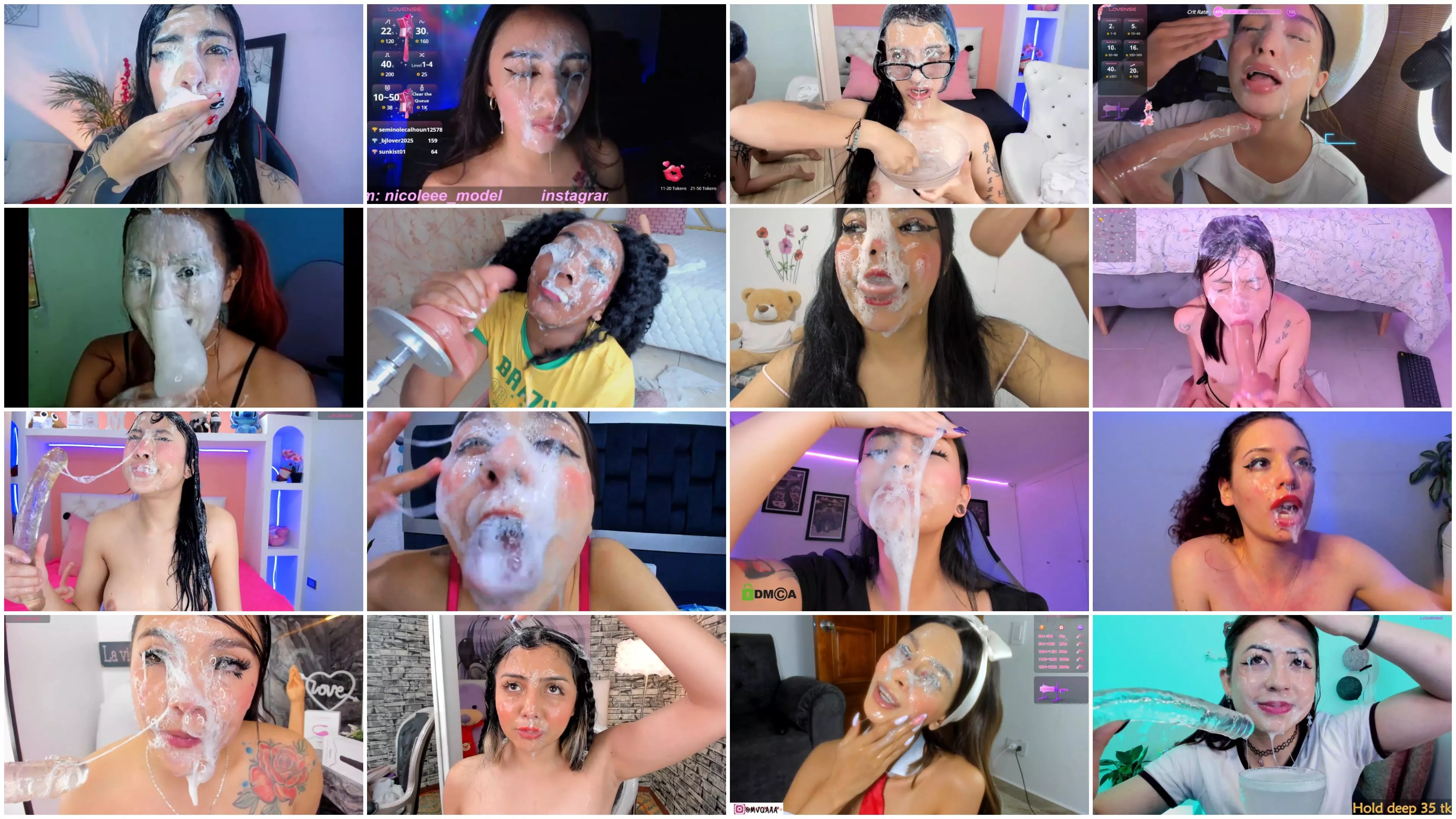 My telegram channel, the most incredible place where to find all the best sloppy and messy girls. Hundreds of videos included my personal pvt shows too. Lifetime access 50 euro. And for the skepticals i offer 30 seconds free access to get a quick idea of