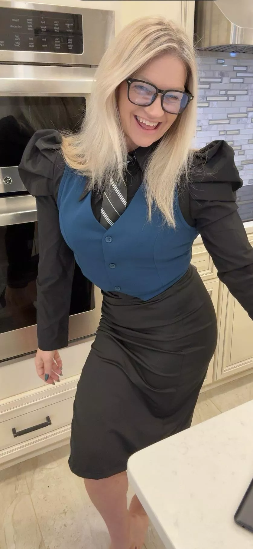 Nothing better than ripping these clothes off after a long day at the office 