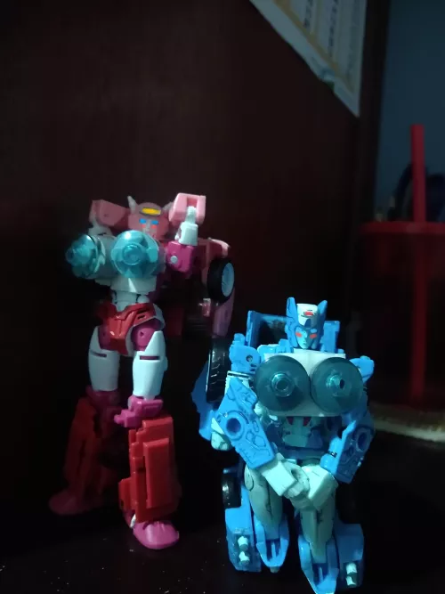 Optimus and ironhide got Lucky 