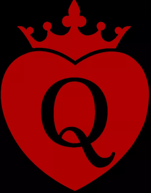 Queen Of Hearts Temporary Tattoo!