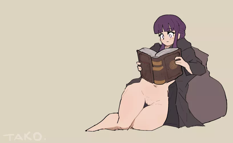 sadly the last of my old Frieren comms still, i locked so hard into trying to get her body right, i neglected the feet entirely lol