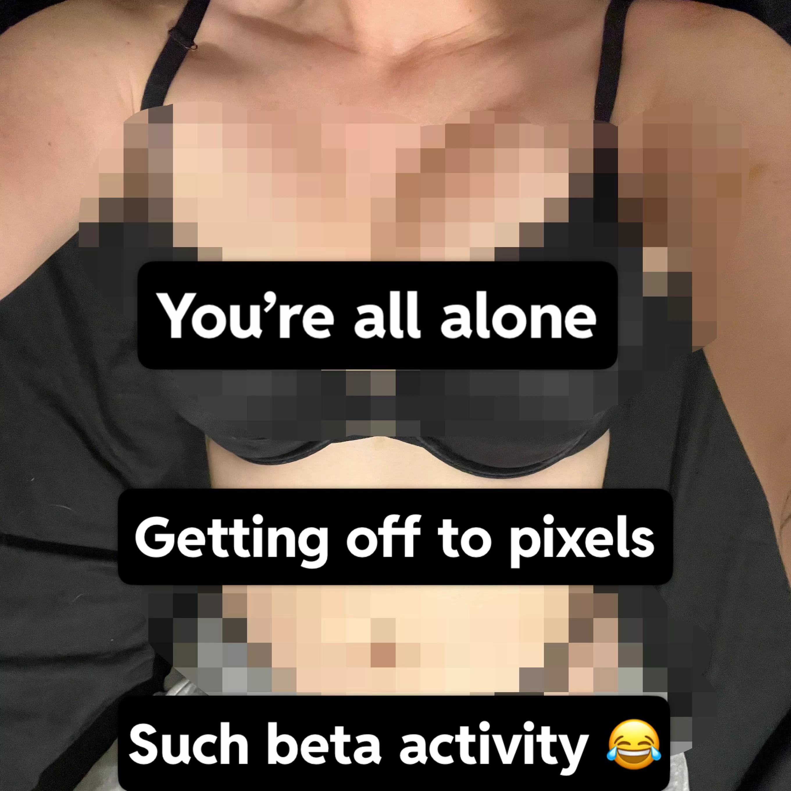 So fucking pathetic and hilarious 