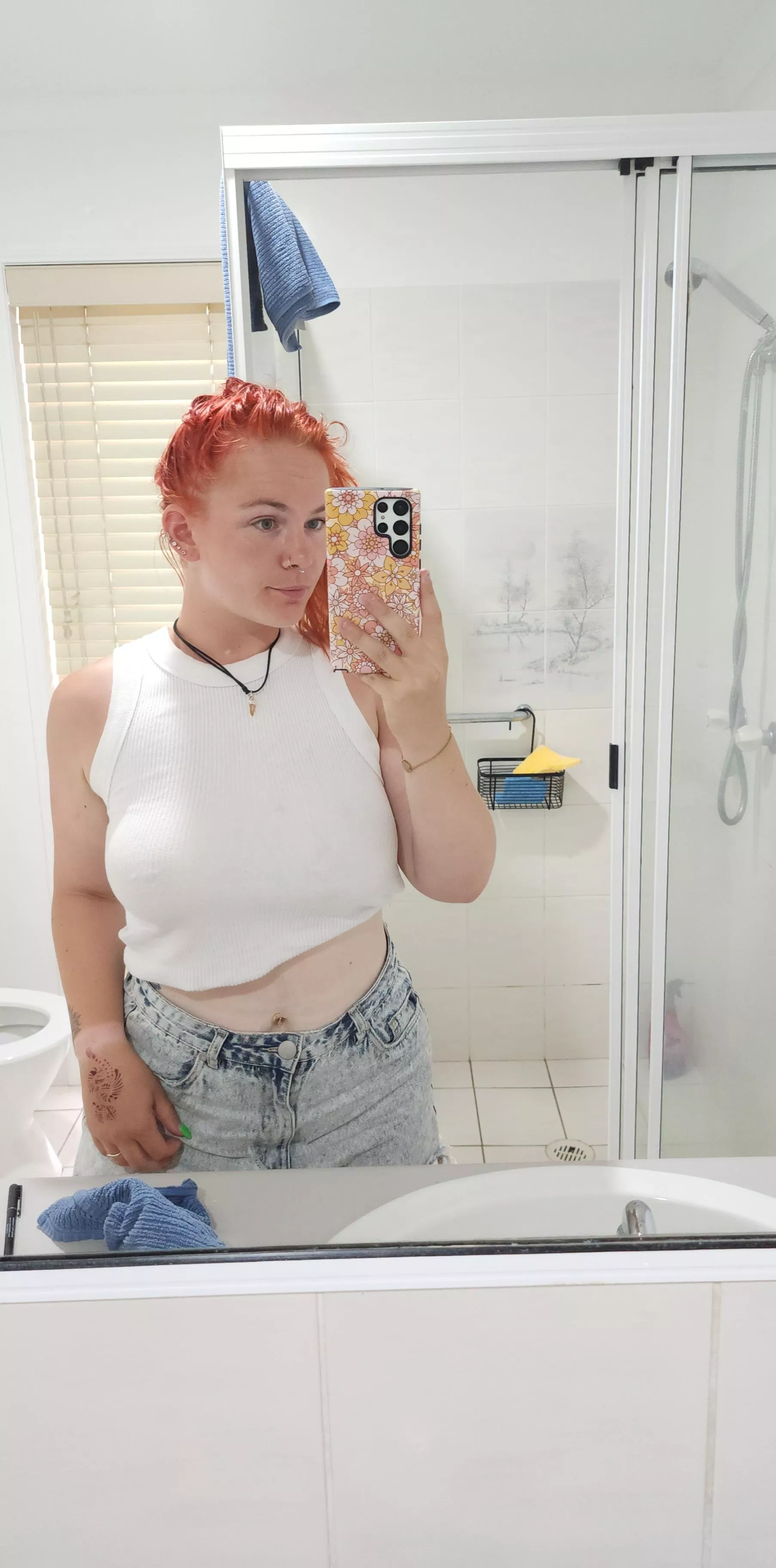 Sometimes I think I look cute, and other times I think not 