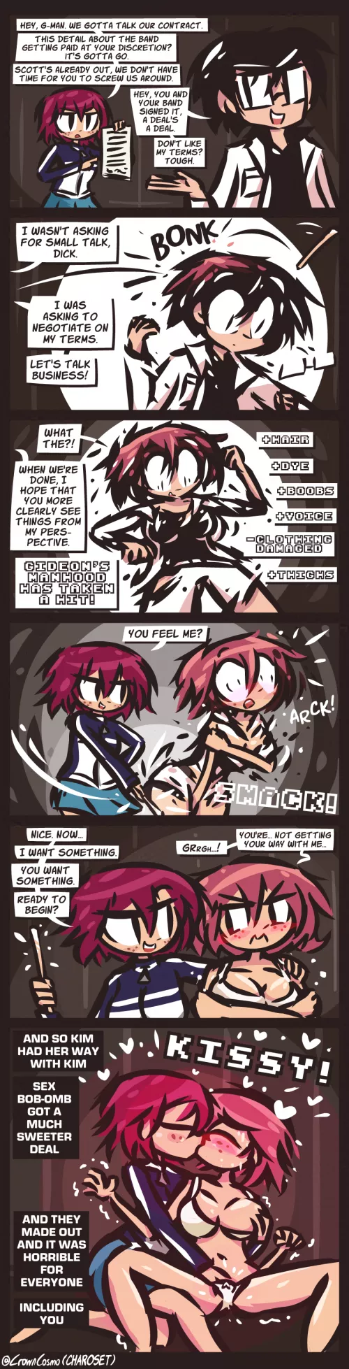 [TGTF] Kim Takes Her Contract to the Grave by CrownCosmo