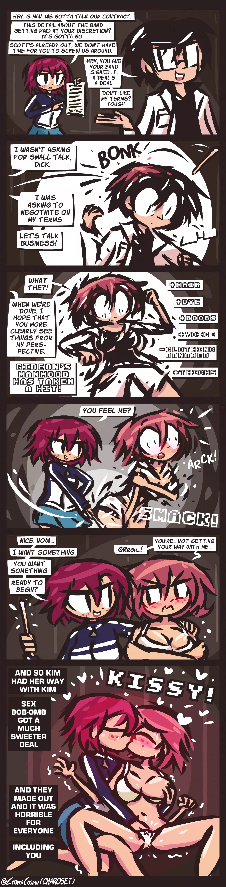 [TGTF] Kim Takes Her Contract to the Grave by CrownCosmo