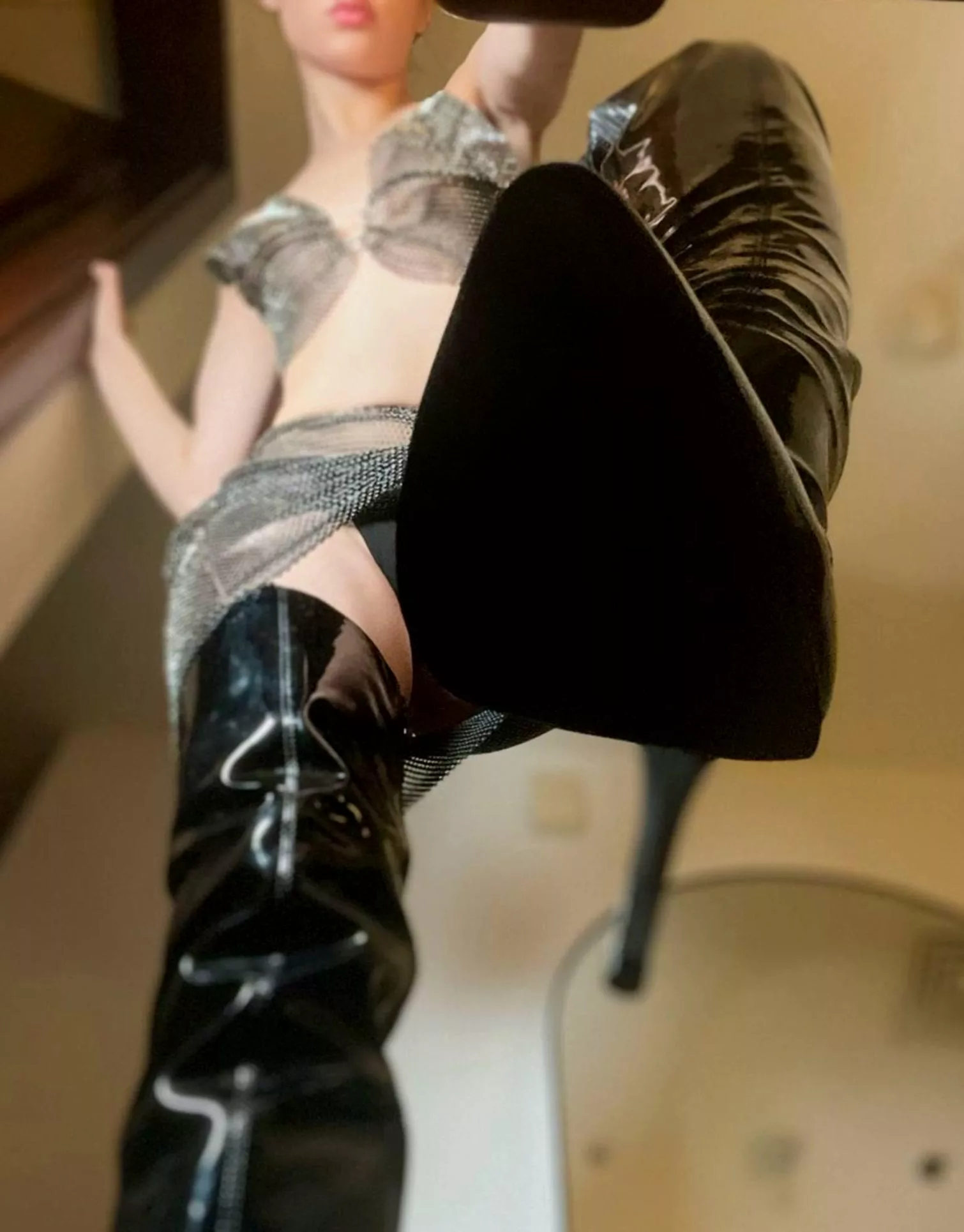 The best view of boots is from the ground