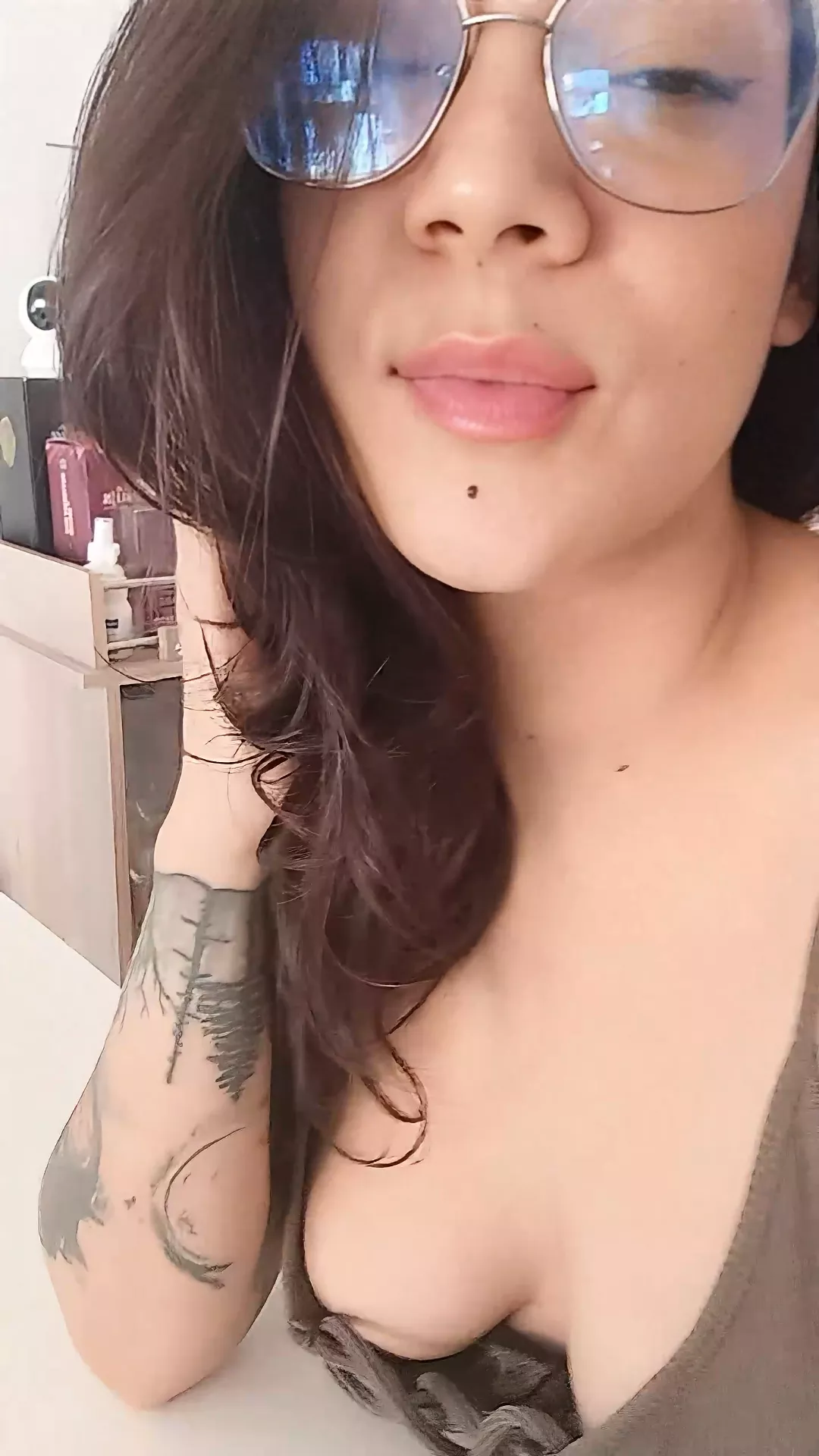 Too much cleavage for class today..