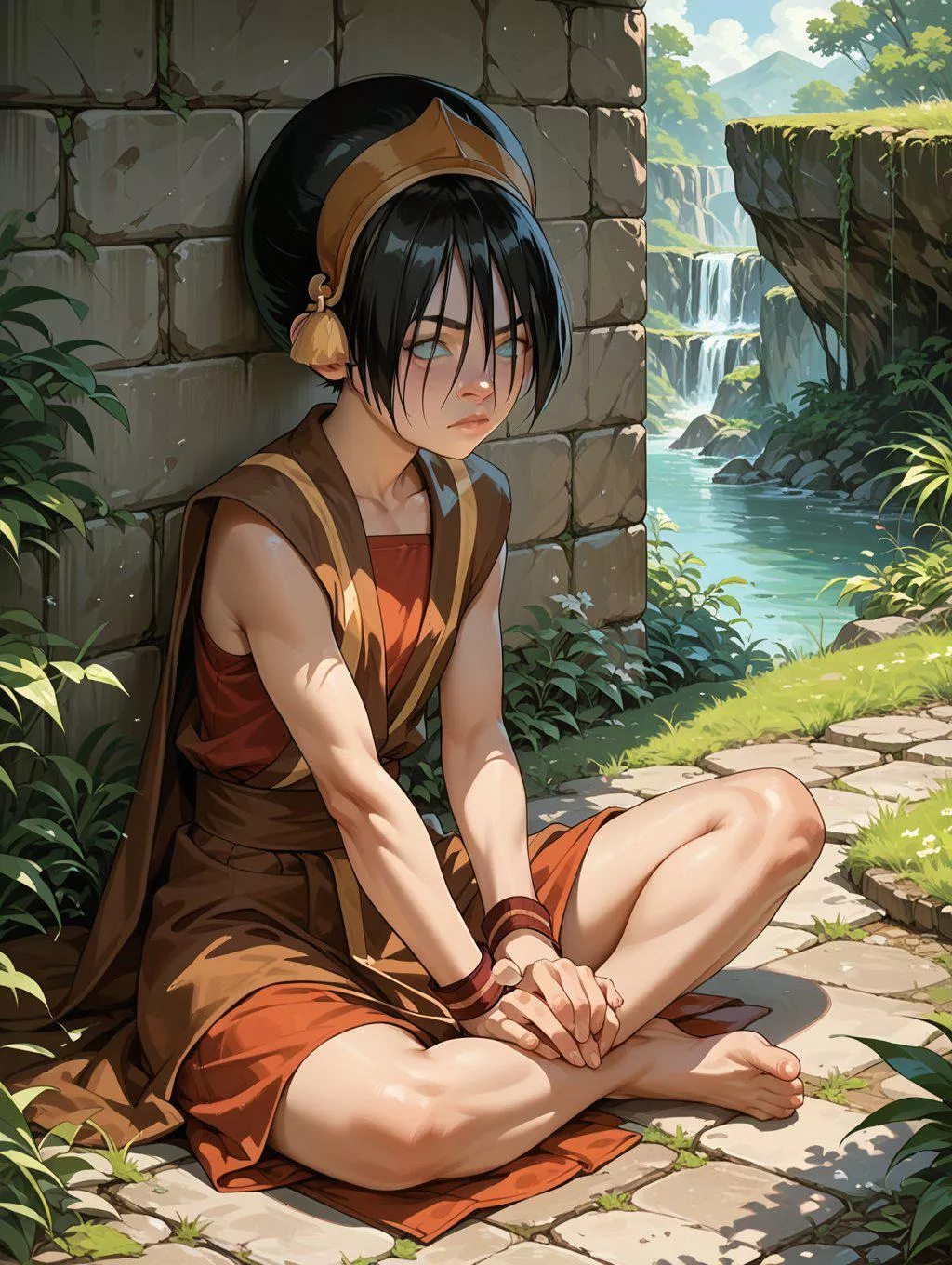 Toph Chilling