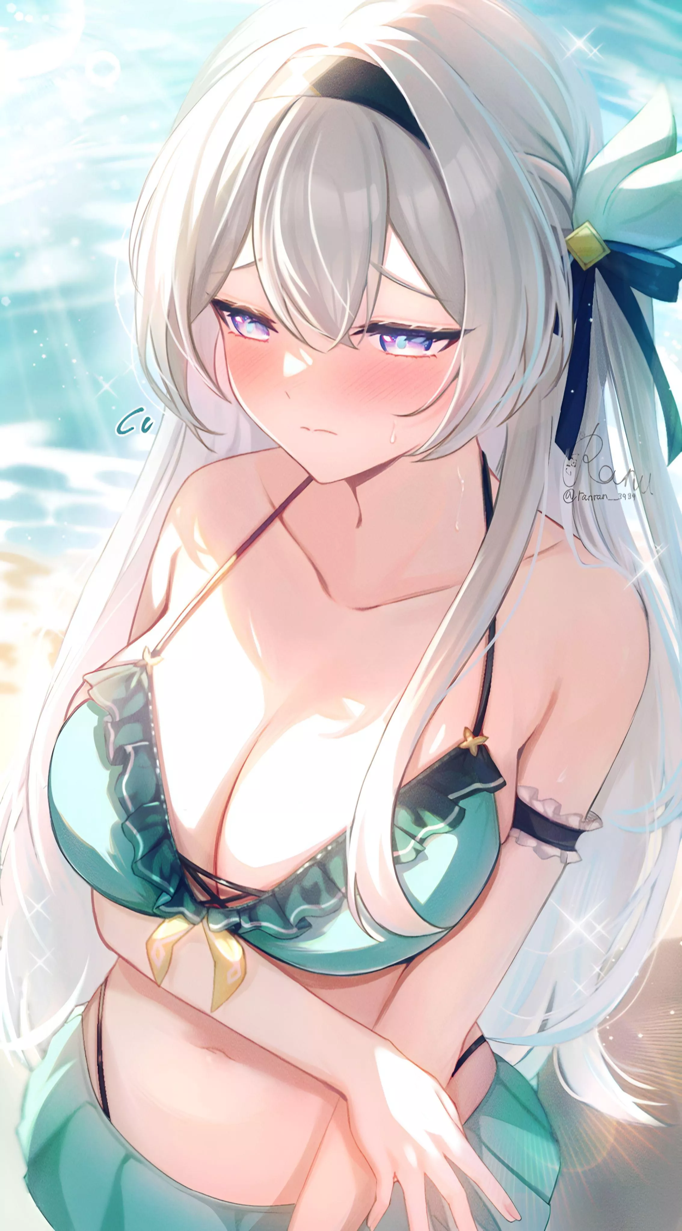 Wanting opinions on her swimsuit