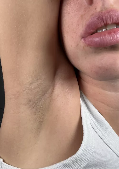 What words can I use to casually suggest an older man lick my armpits?