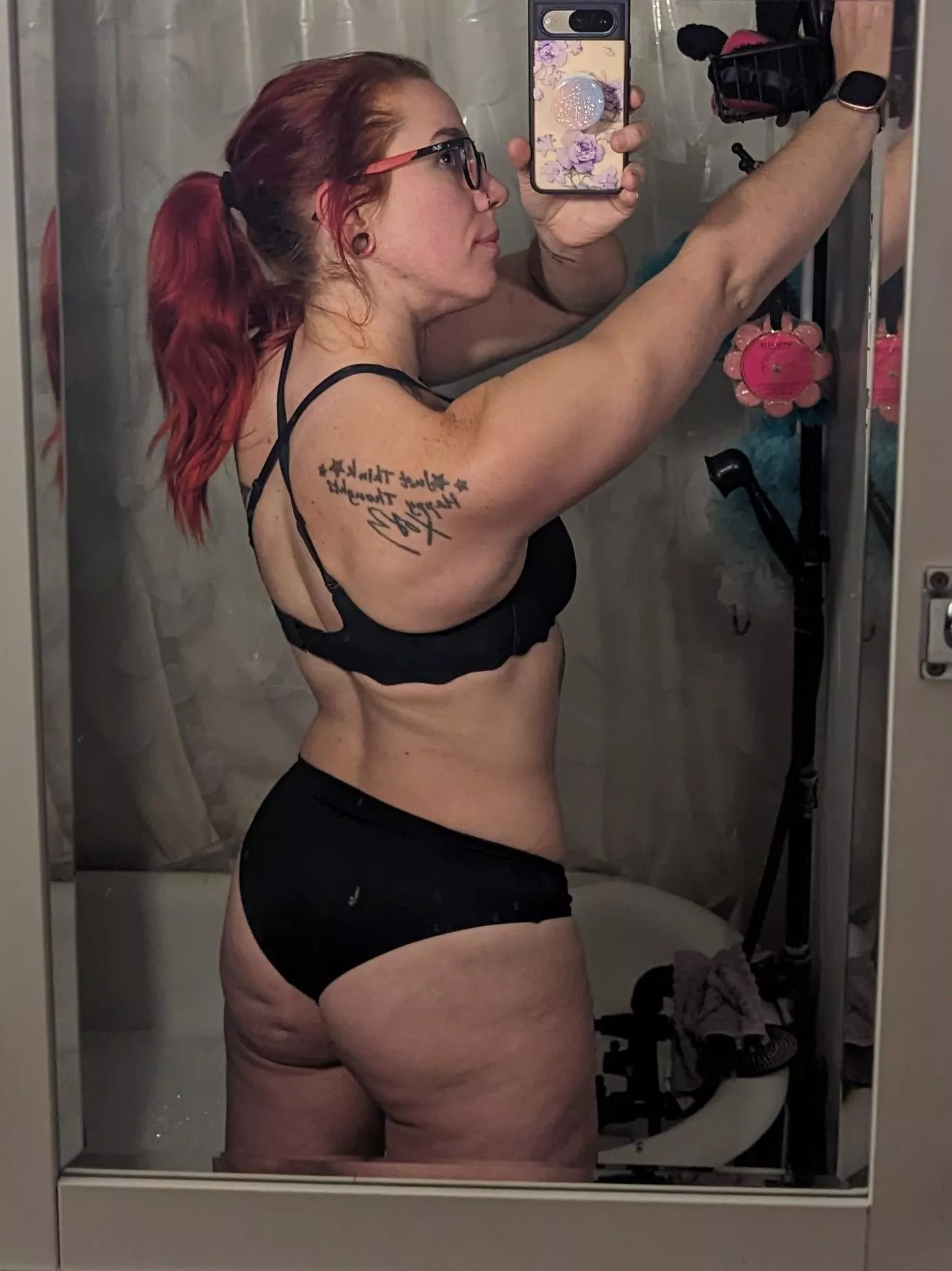 Y'all! I *almost* have an ass ☺️ 