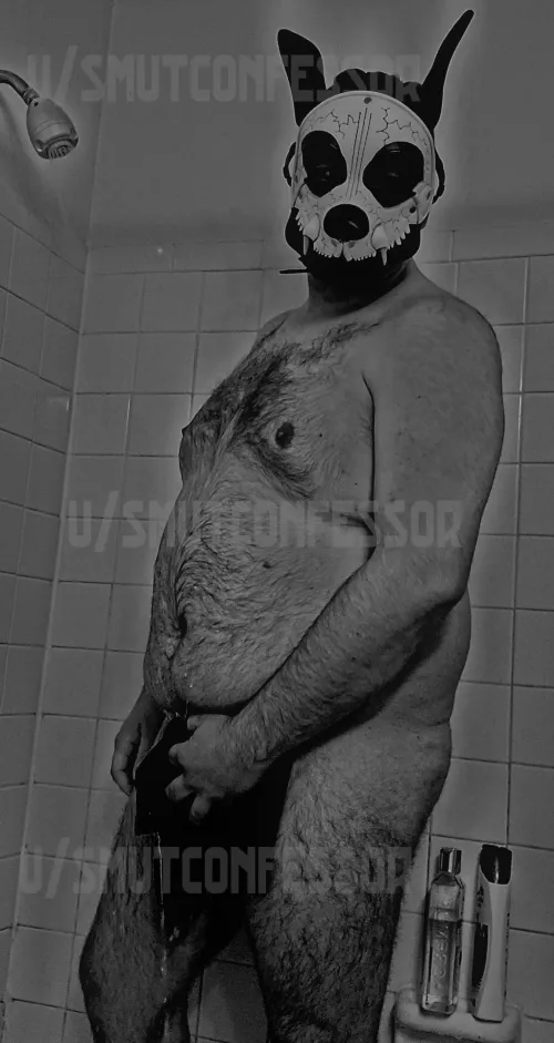 All this scrubbing and I've still got a dirty mind!