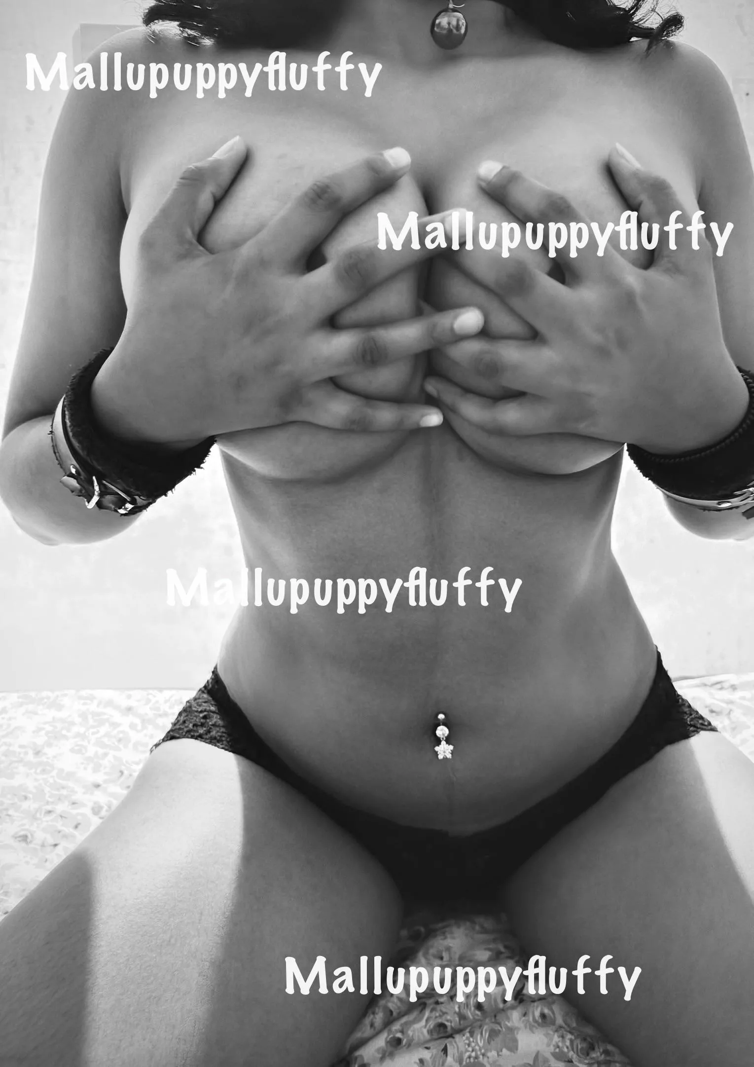 belly button piercing being adorable🌸[F]
