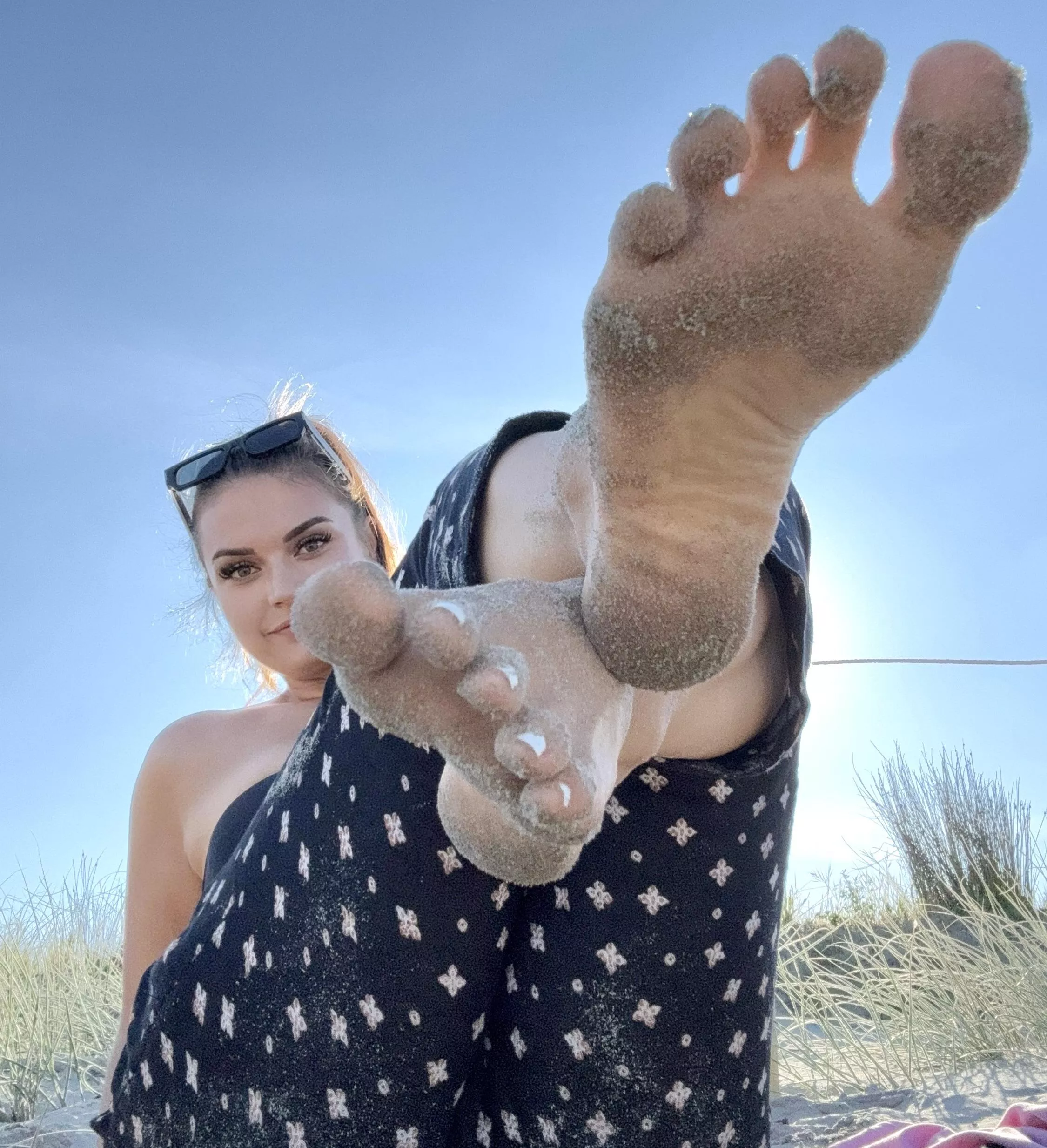 Can you dust off the sand please? ☺️