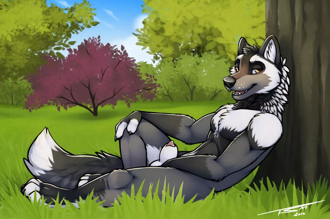 Come chill with me (by Tsaiwolf)