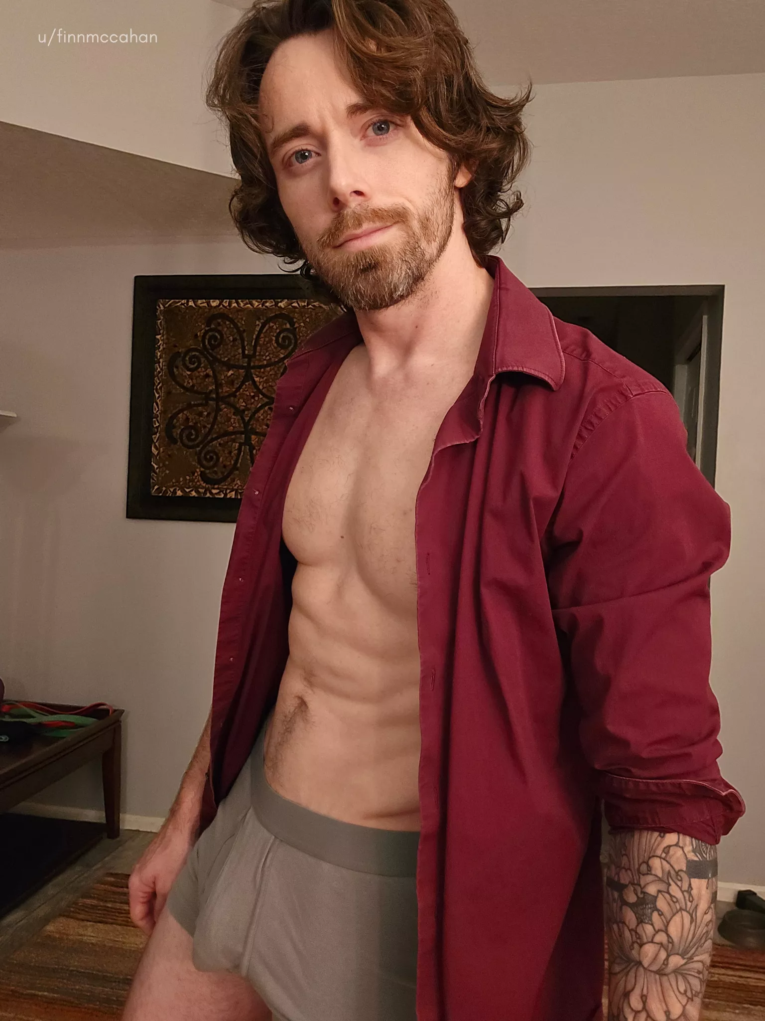 Come help me finish undressing 