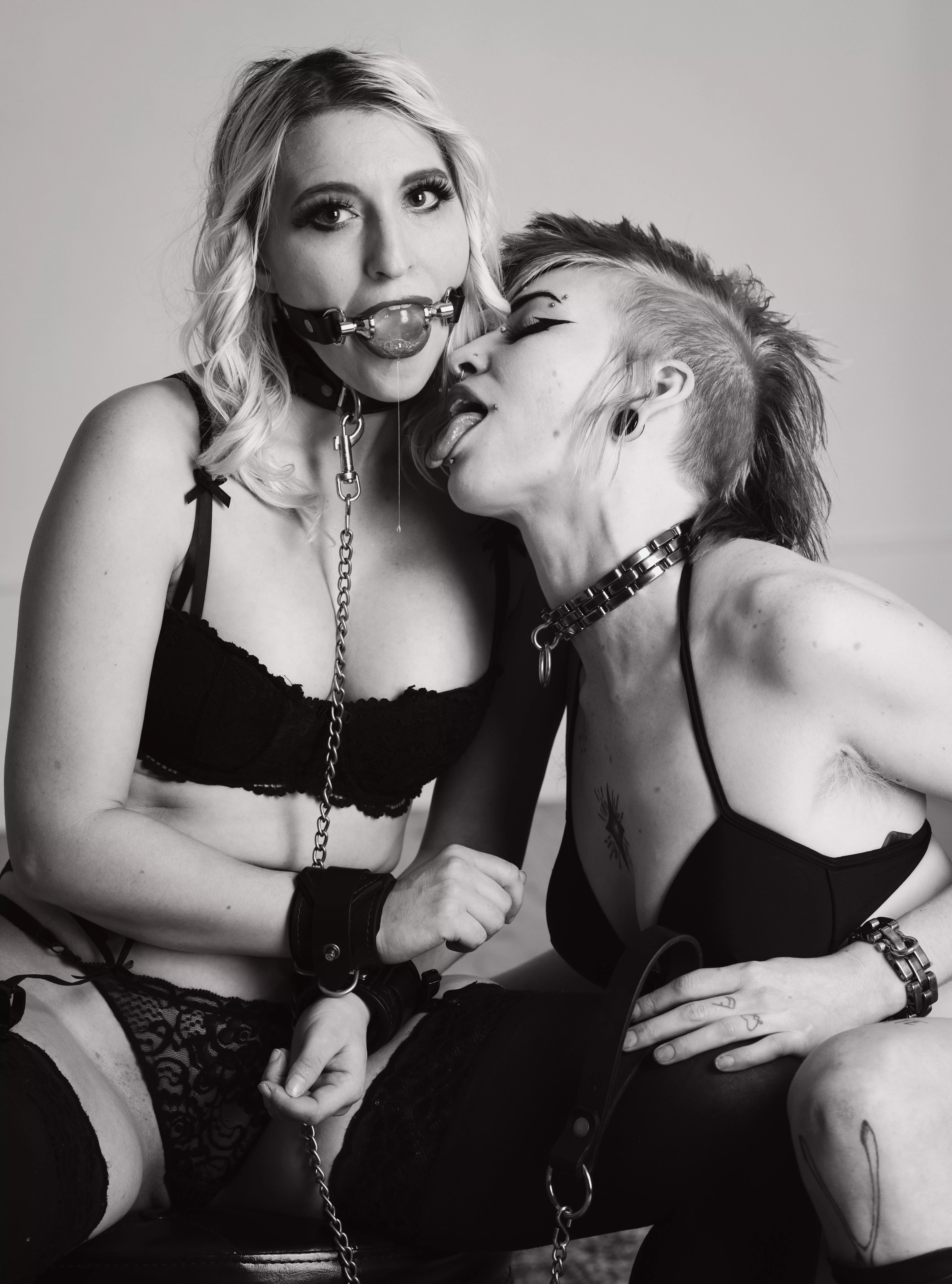 Crystal Ball Gag and Drool