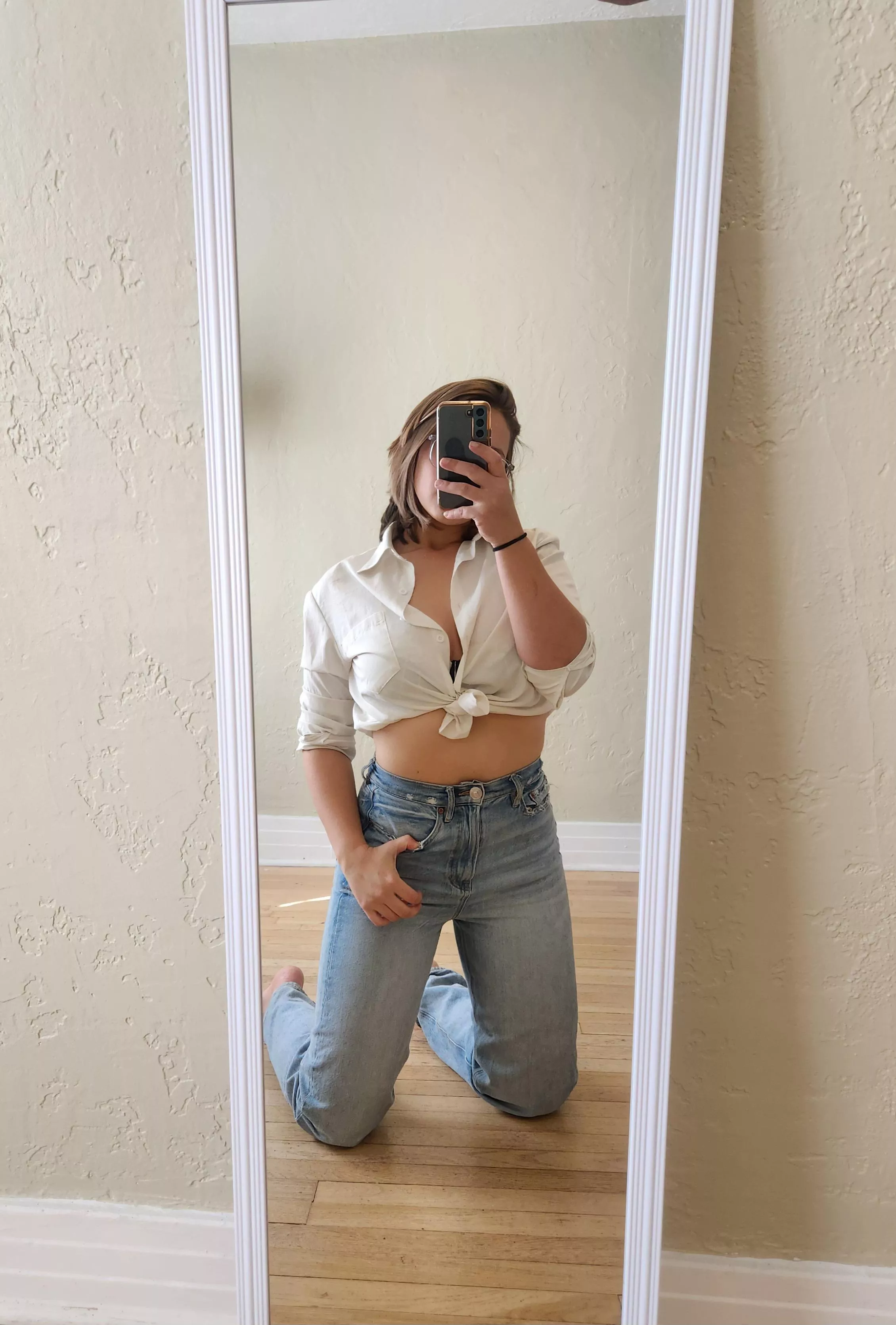 Do you think my boss would get distracted if I wore this to work? 